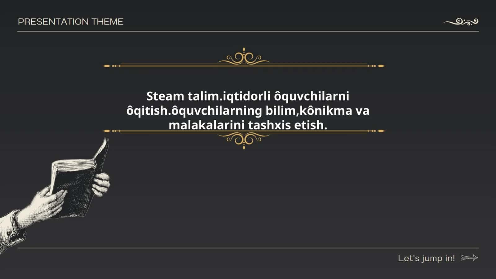 STEAM talim.iqtidorli ôquvchilarni ôqitish
