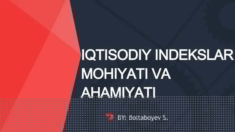 Iqtisodiy indekslar
