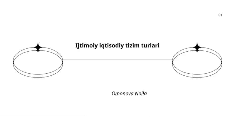 Ijtimoiy-iqtisodiy tizim tushunchasi va asosiy belgilari