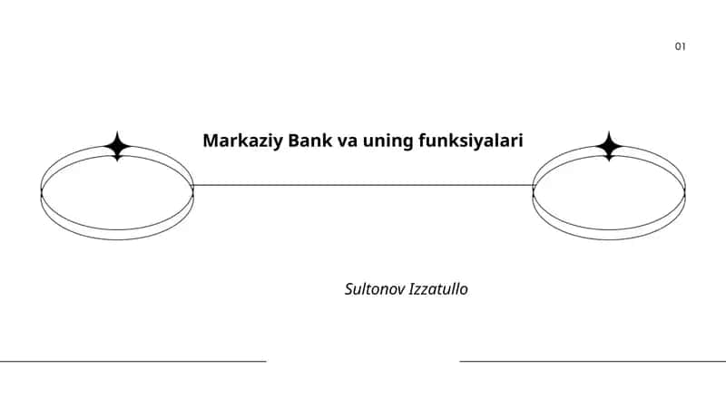 Markaziy Bank va uning funksiyalari