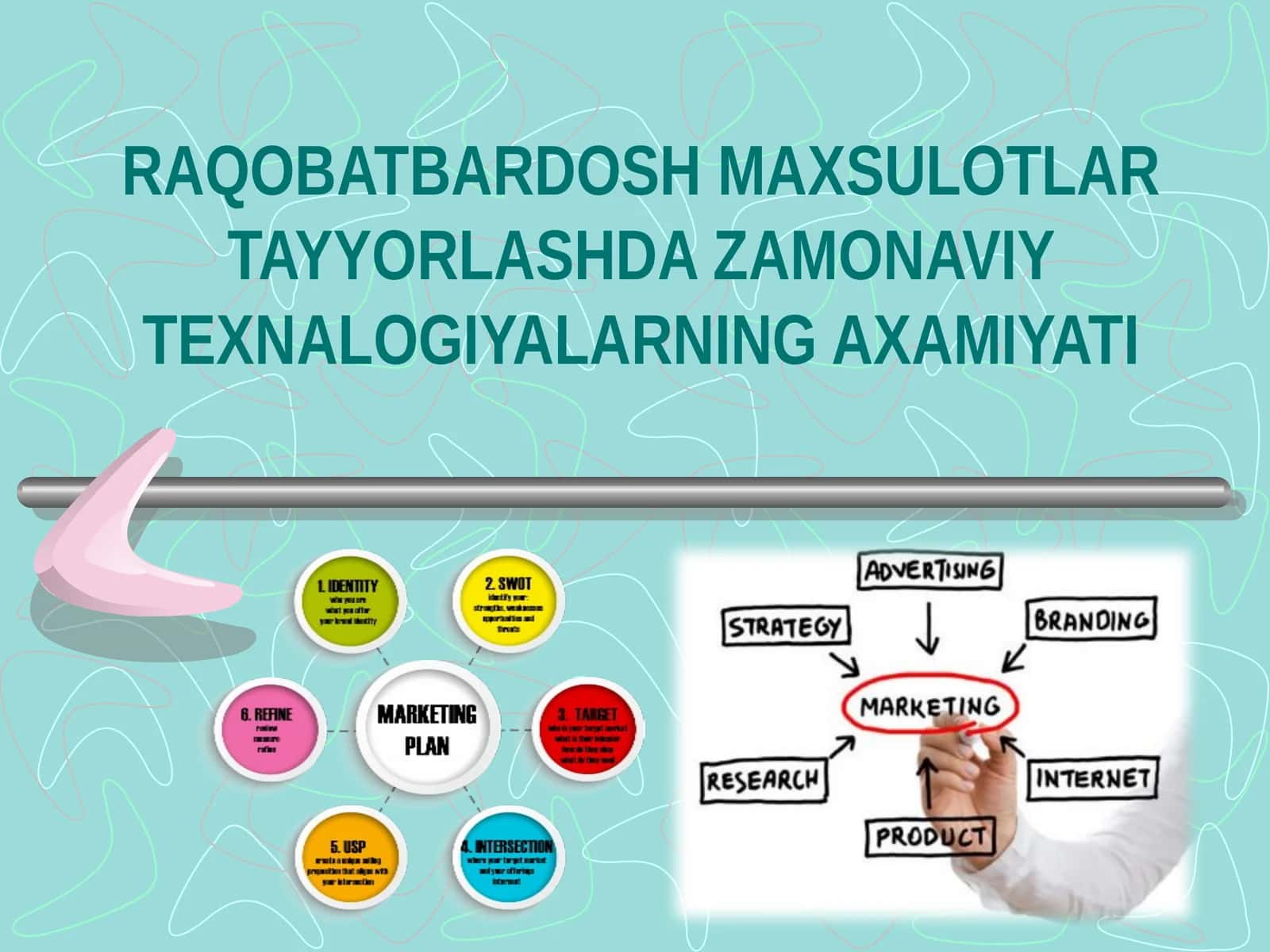 RAQOBATBARDOSH MAXSULOTLAR TAYYORLASHDA ZAMONAVIY TEXNALOGIYALARNING AXAMIYATI