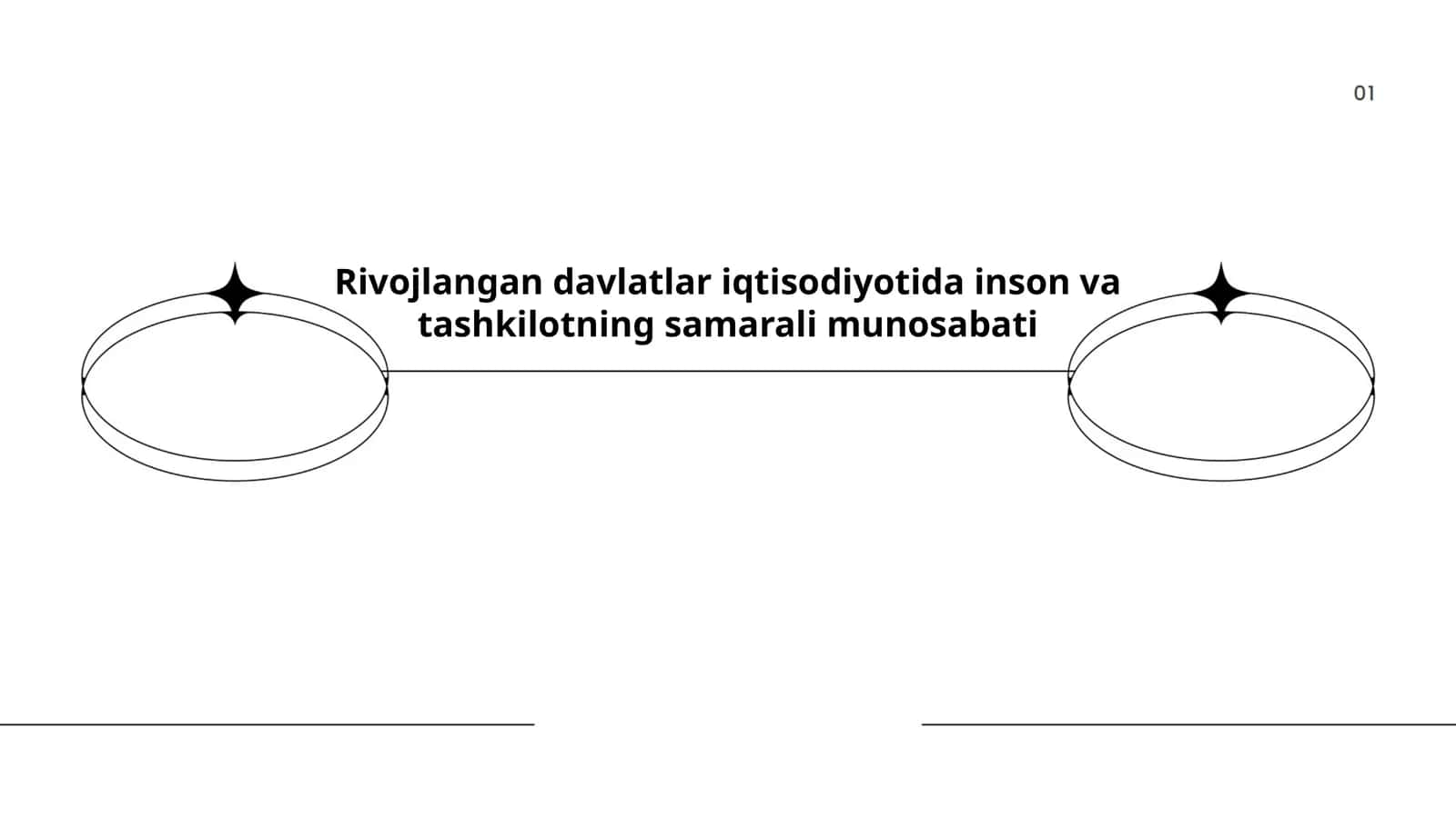 Rivojlangan davlatlar iqtisodiyotida inson va tashkilotning samarali munosabati