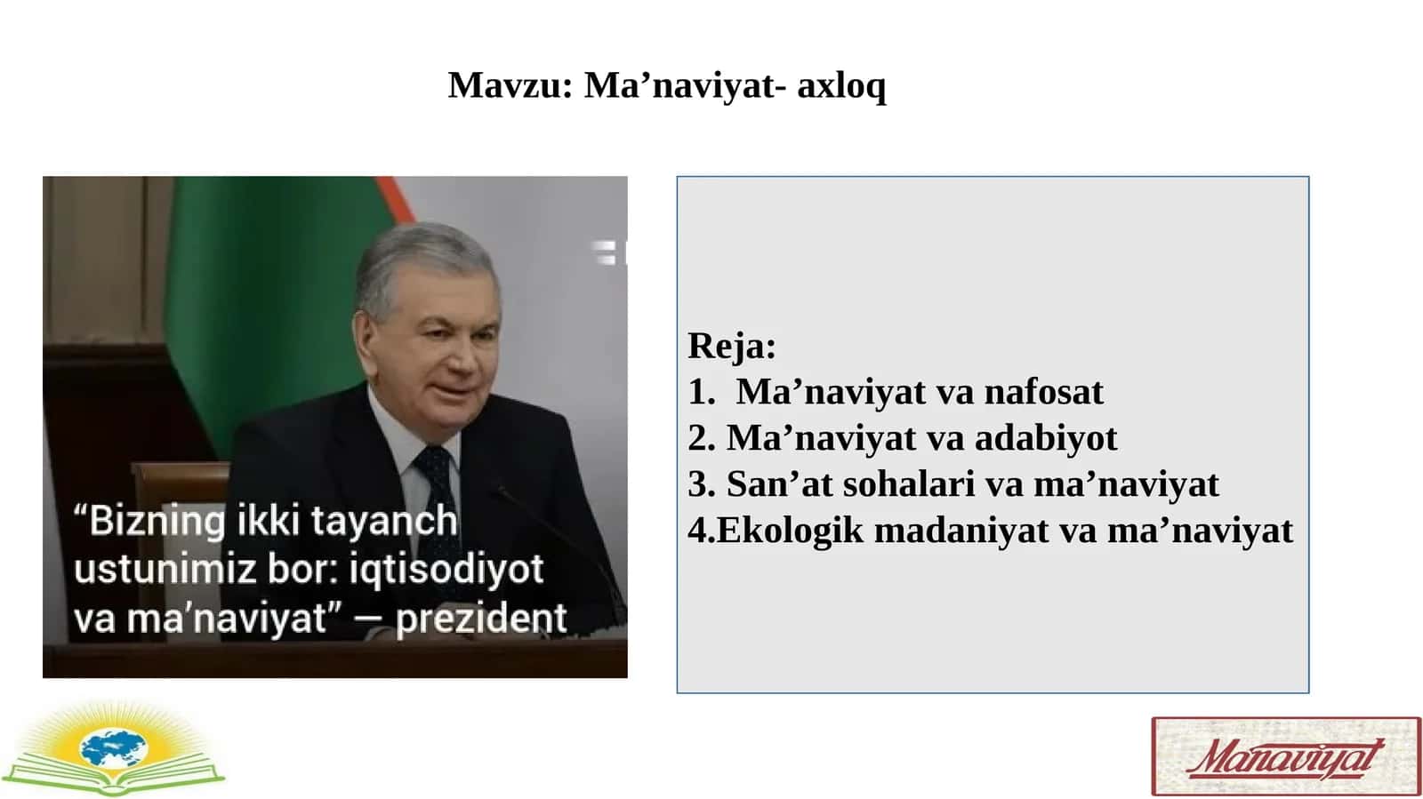 Ma’naviyat-axloq