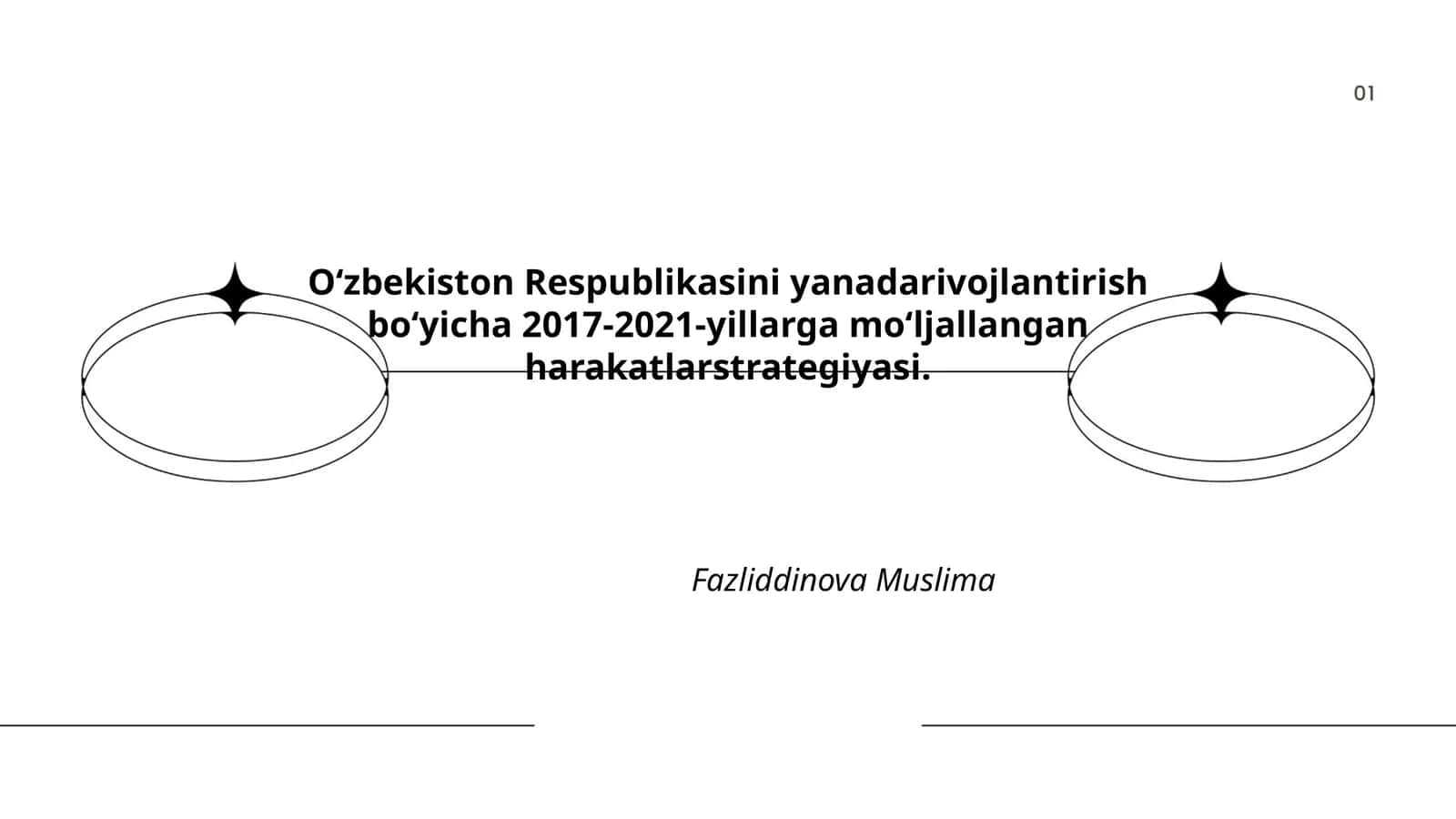 O‘zbekiston Respublikasini yanadarivojlantirish bo‘yicha 2017-2021-yillarga mo‘ljallangan harakatlarstrategiyasi