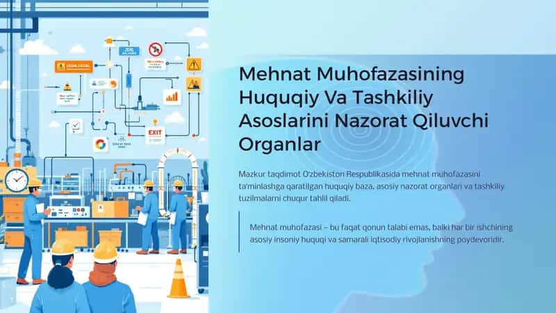 Mehnat Muhofazasining Huquqiy Va Tashkiliy Asoslarini Nazorat Qiluvchi Organlar