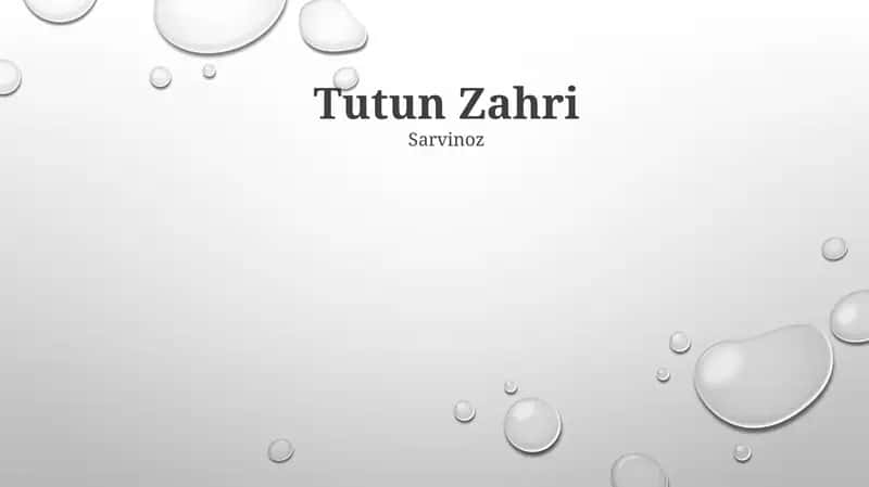 Tutun Zahri