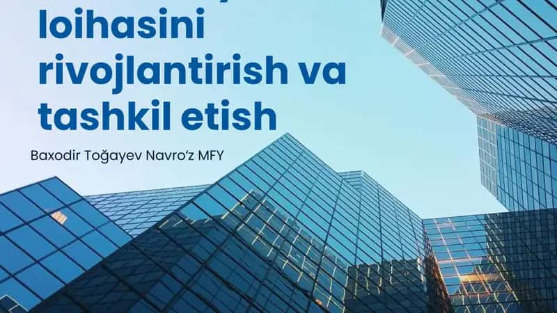 Baxodir Toğayev Navroʻz MFY