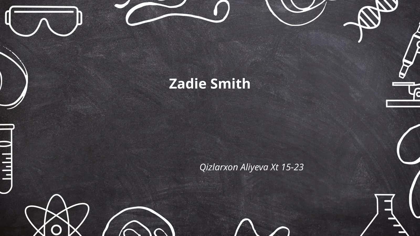Zadie Smith's literary style