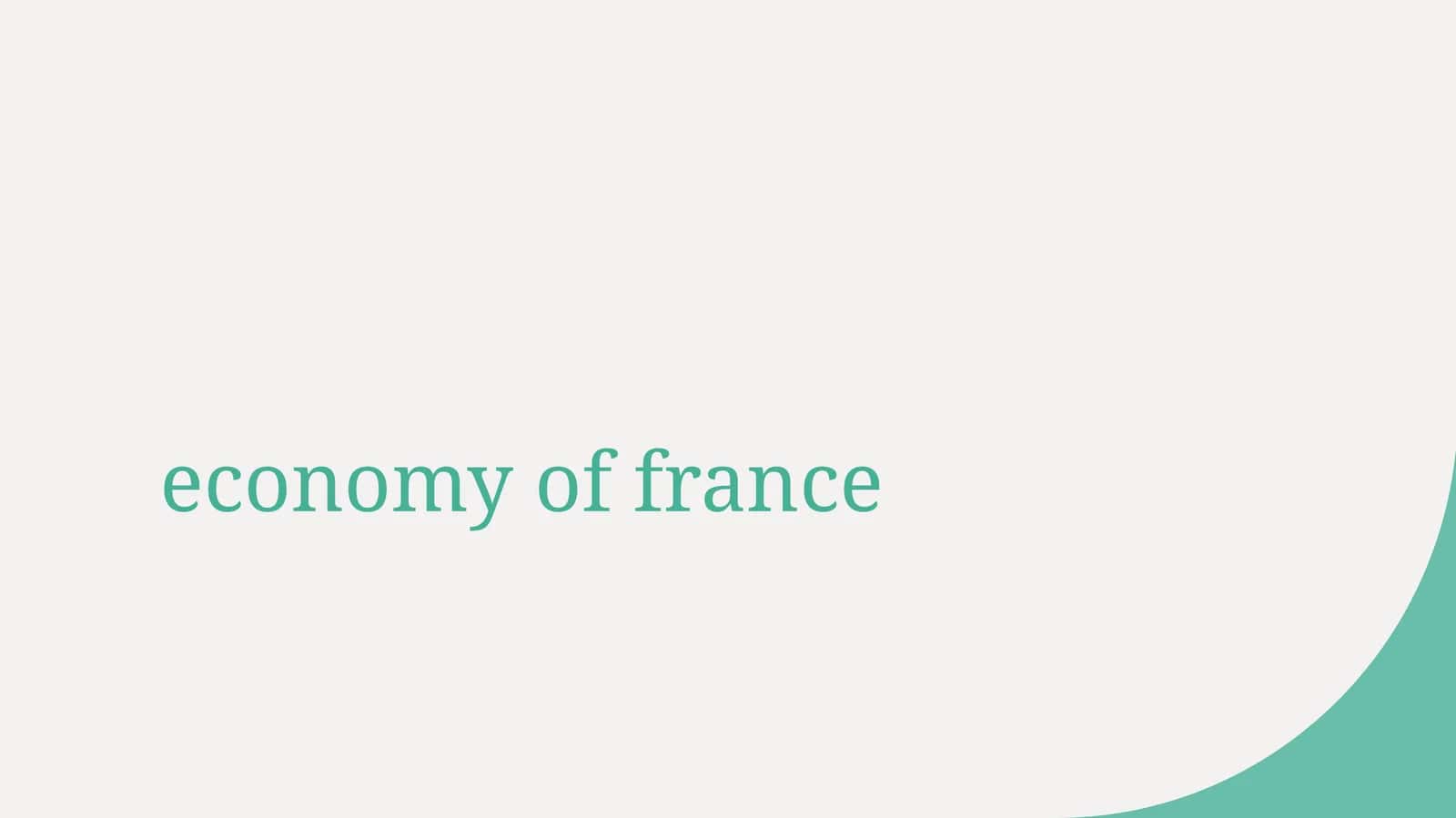 France economy