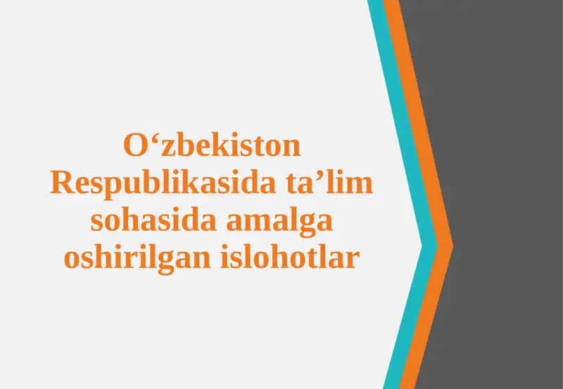 Oʻzbekiston Respublikasi Data ilmiy taraqqiyotining asosiy oʻmillari