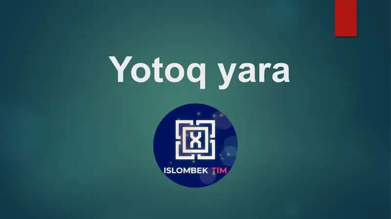Yotoq yara