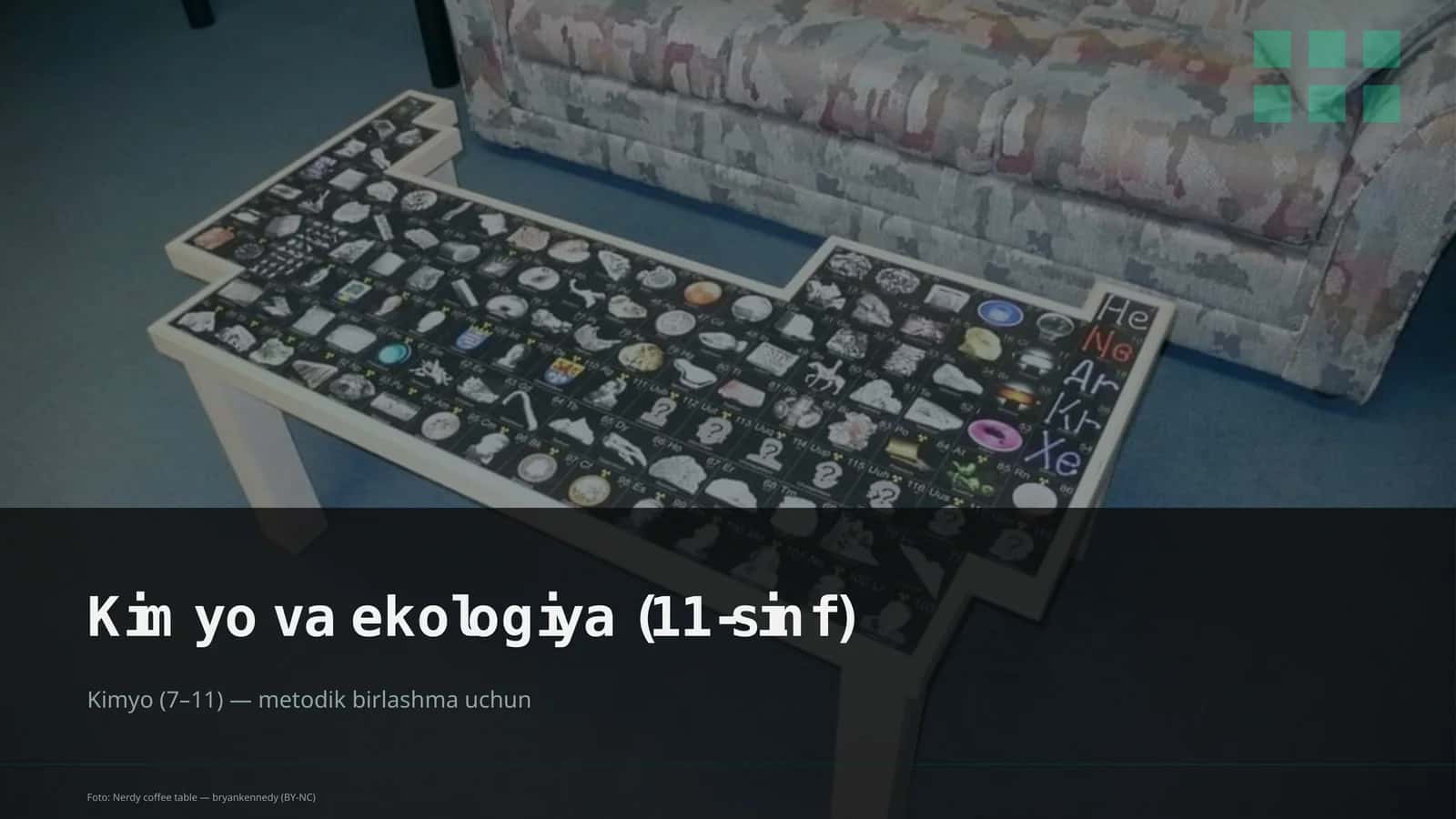 Kimyo va ekologiya (11-sinf)