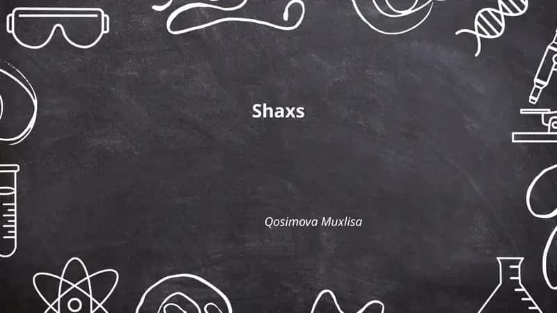 Shaxsning Shaxsiyat va Xususiyatlari