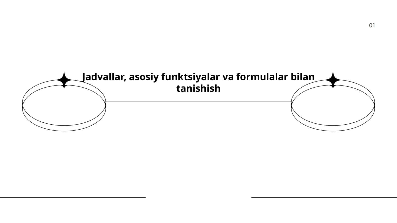 Jadvallarni yaratish asoslari