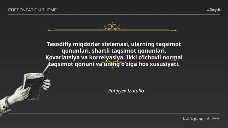 Tasodifiy miqdorlar sistemasi, ularning taqsimot qonunlari