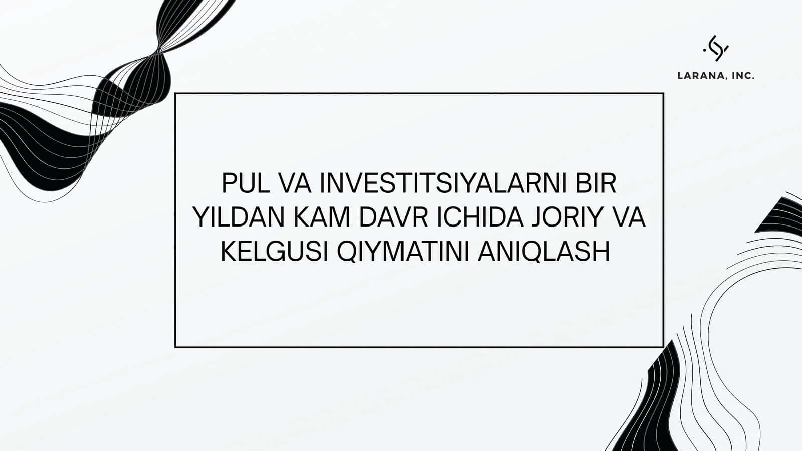 INVESTITSIYALAR: IQTISODIY MAZMUNI, MOHIYATI VA TAFSIFLANISHI (TURLARI)