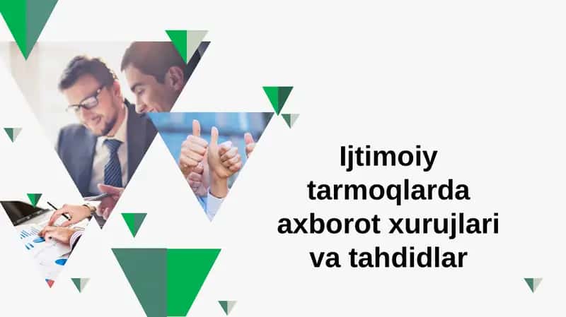 Ijtimoiy tarmoqlarda axborot xurujlari va tahdidlar