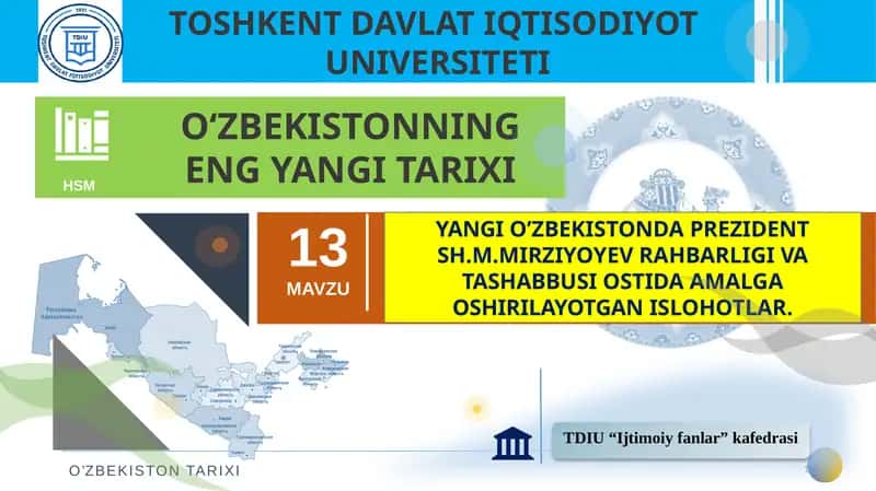 Yangi O’zbekistonning Taraqqiyot Strategiyasi