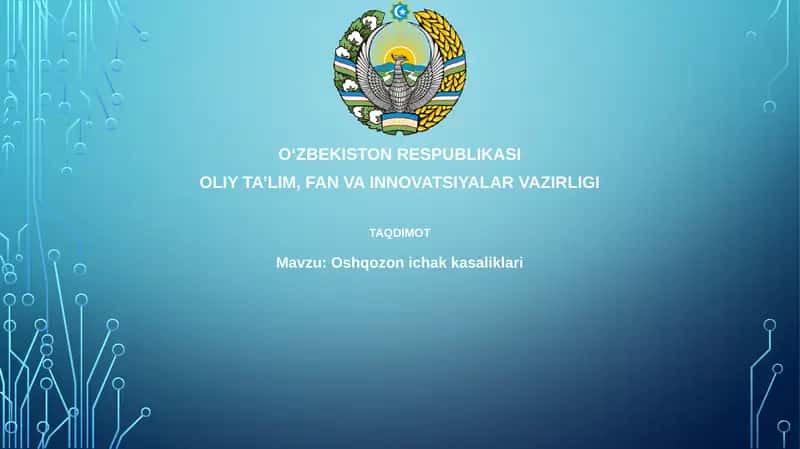 Oshqozon-ichak kasalliklari