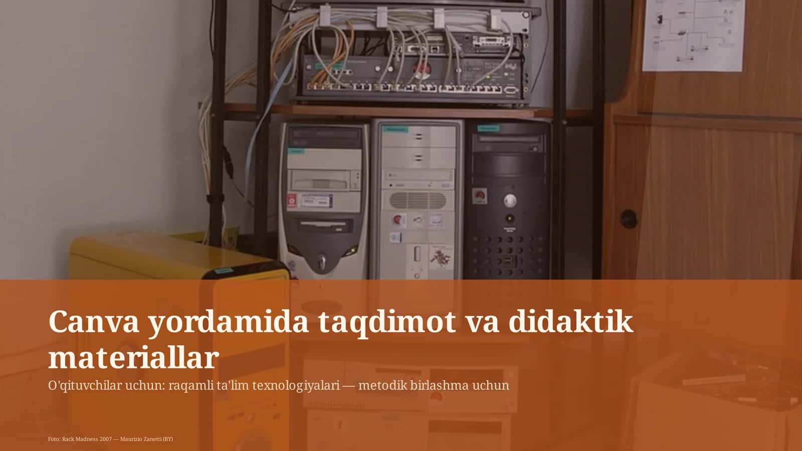 Canva yordamida taqdimot va didaktik materiallar