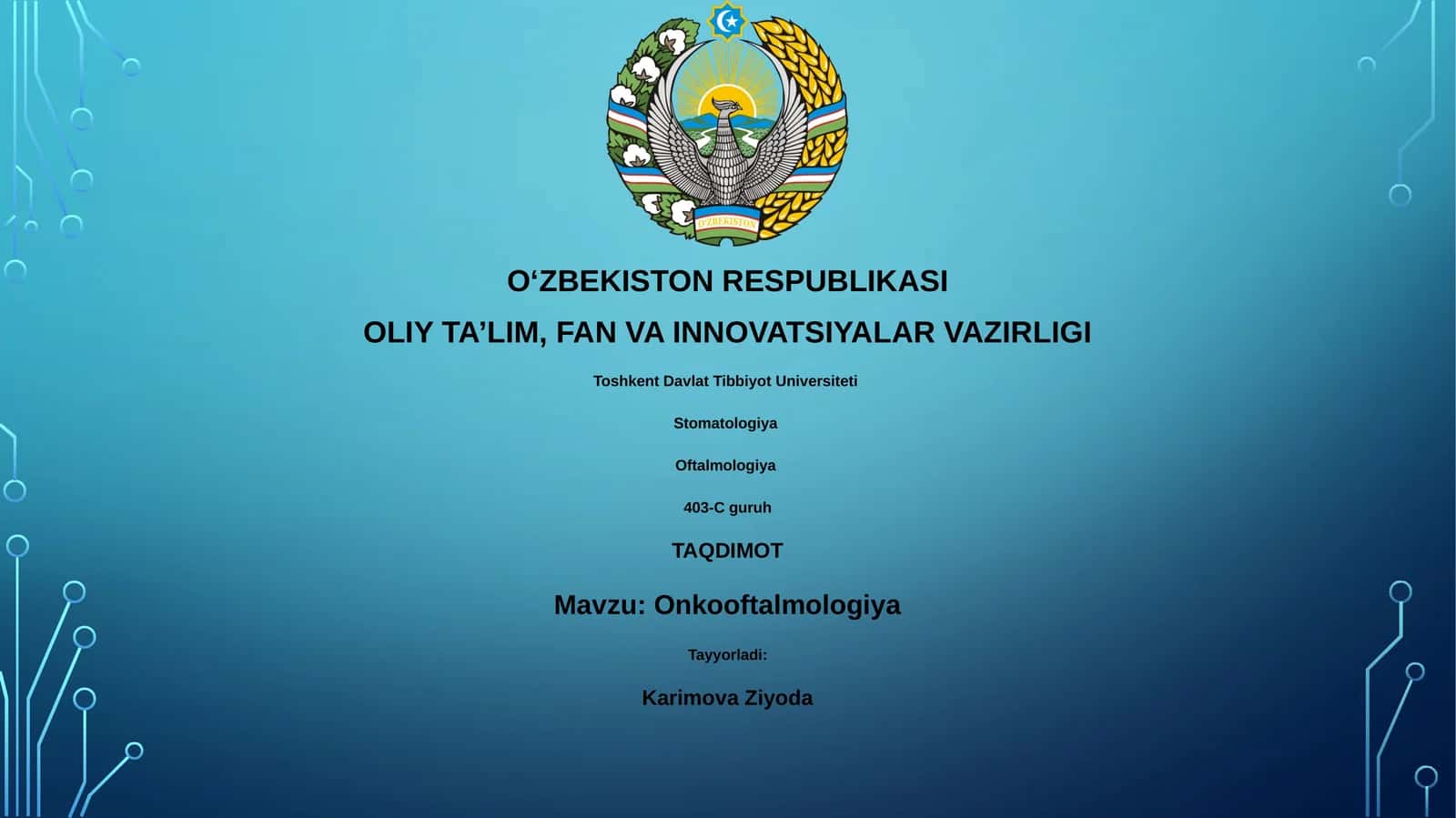 Onkooftalmologiya