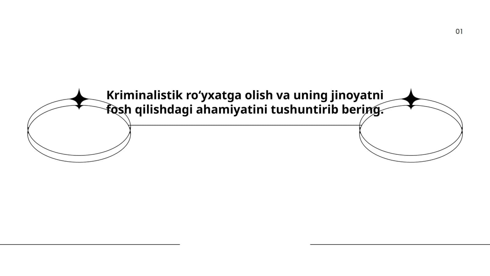 Kriminalistik roʻyxatga olish va uning jinoyatni fosh qilishdagi ahamiyati