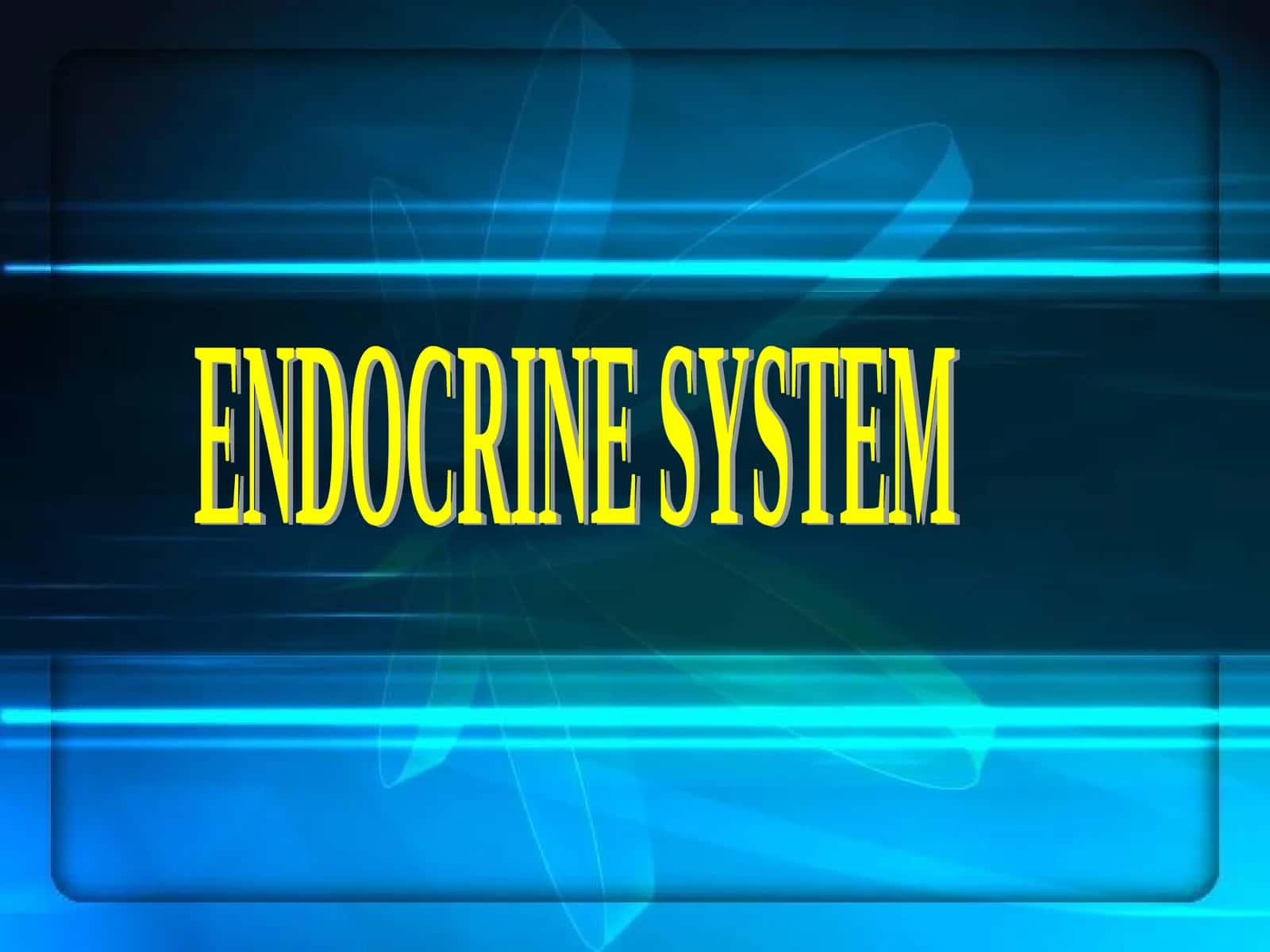 ENDOKRIN TIZIM
