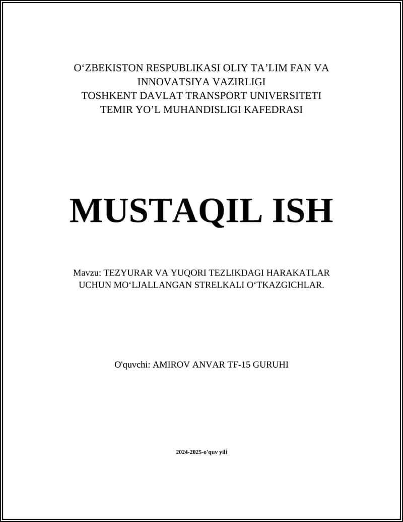 Strelkali o'tkazgichlar