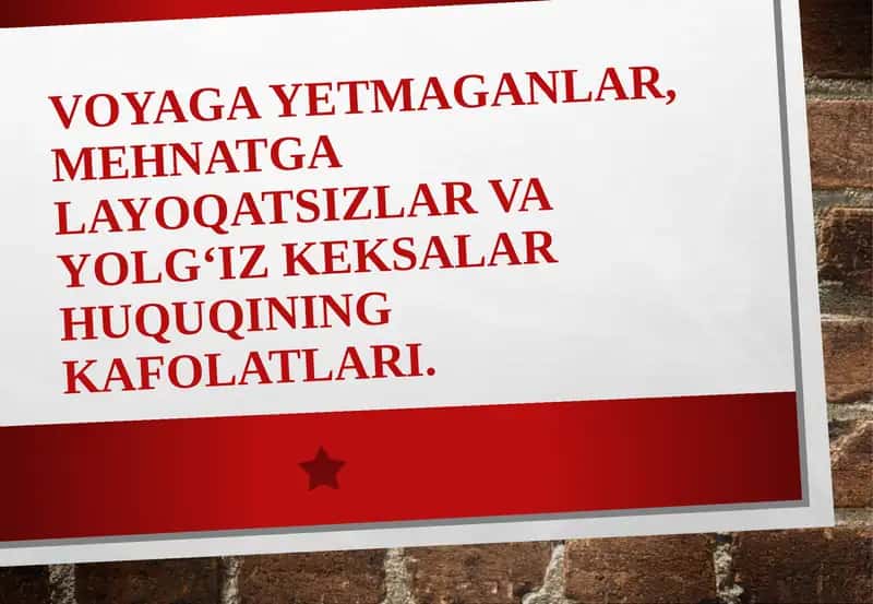 Uzbekiston Respublikasi Konstitutsiyasi