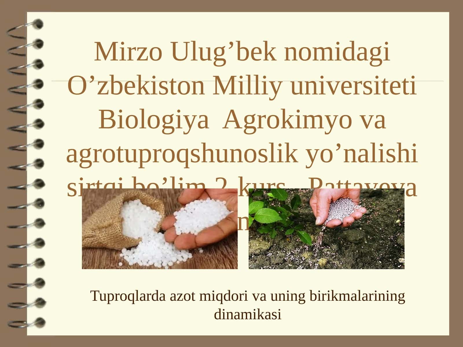 Azotning yerqobig'i massasi va uning yuqori qiymati