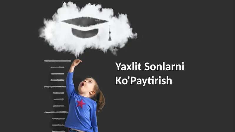 Yaxlit Sonlarni Ko'Paytirish
