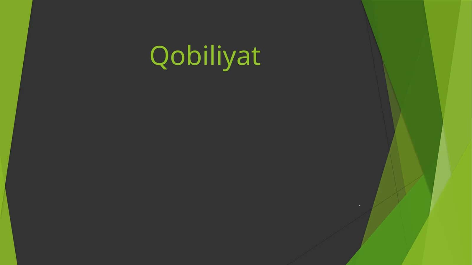 Qobiliyat