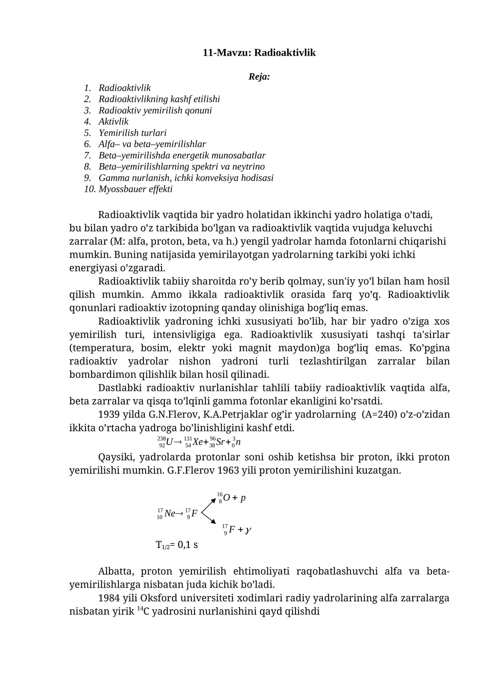 Radioaktivlik