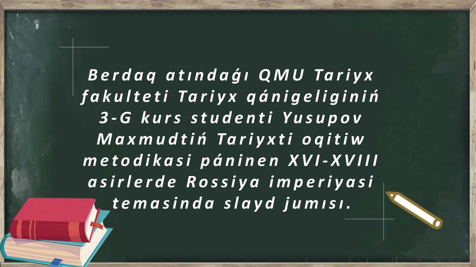Tariyxtioqitiw metodi