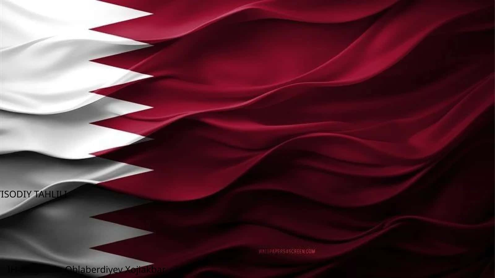 QATAR IQTISODIY TAHLILI