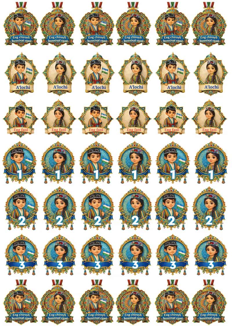 Ragʻbatlar A’lo baho – 5