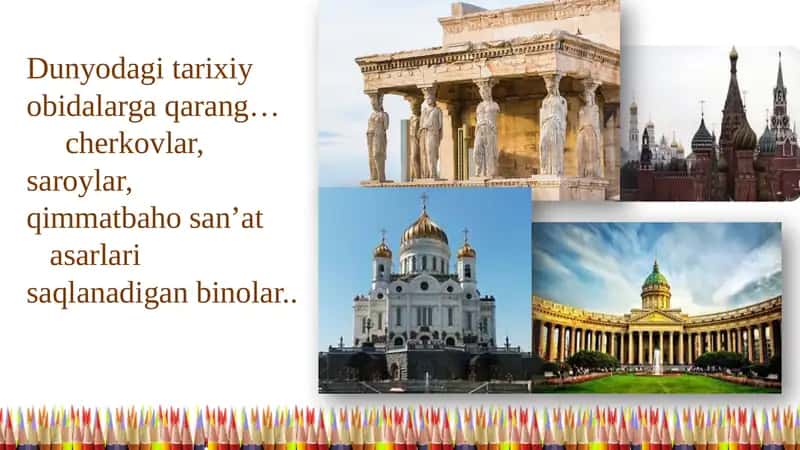 Dunyodagi tarixiy obidalar