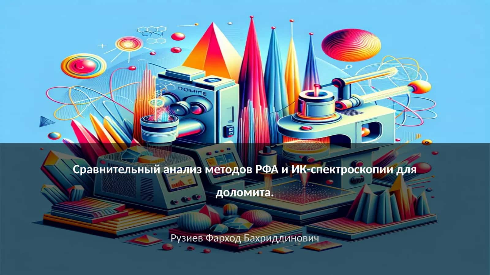 Сравнительный анализ методов РФА и ИК-спектроскопии для доломита