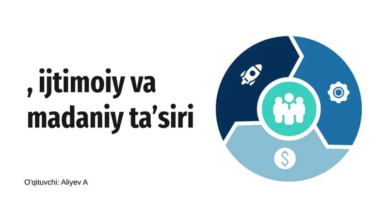 Globallashuvning asosiy tushunchalari