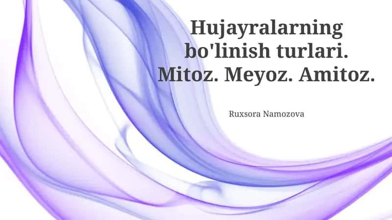 Meyoz va Amitoz o'rtasidagi farqlar