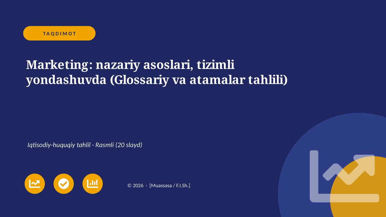 Marketing: nazariy asoslari, tizimli yondashuvda
