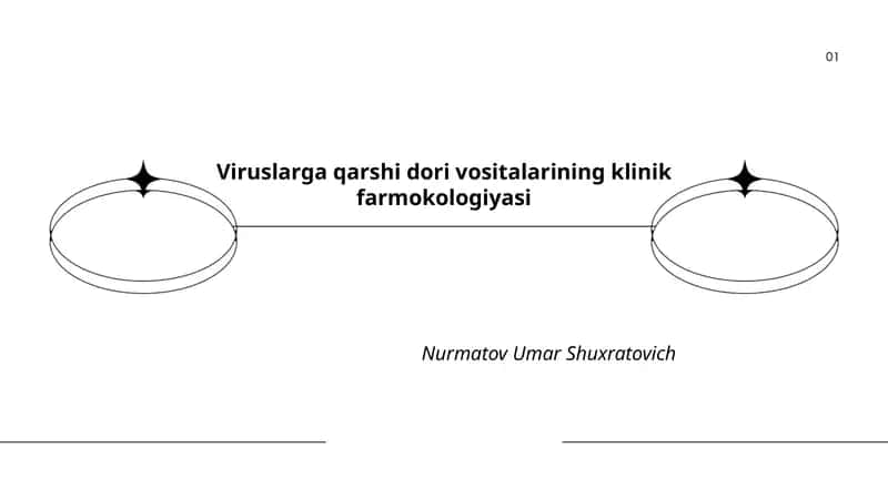 Viruslarga qarshi dori vositalarining klinik farmokologiyasi