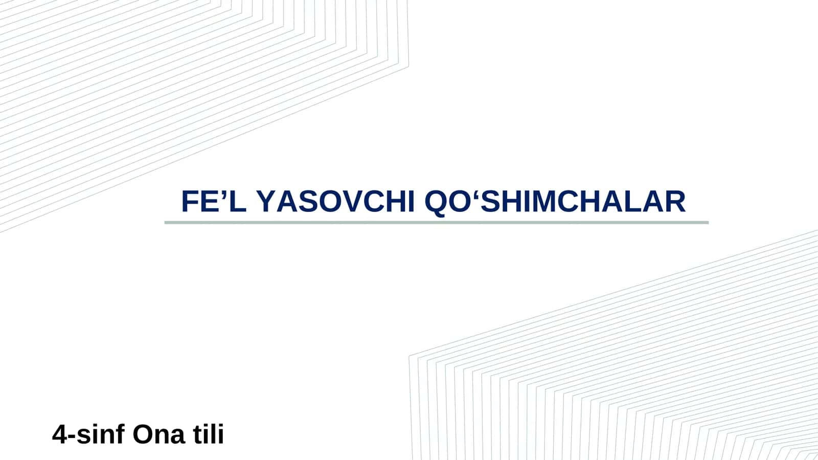 4-sinfOna tili