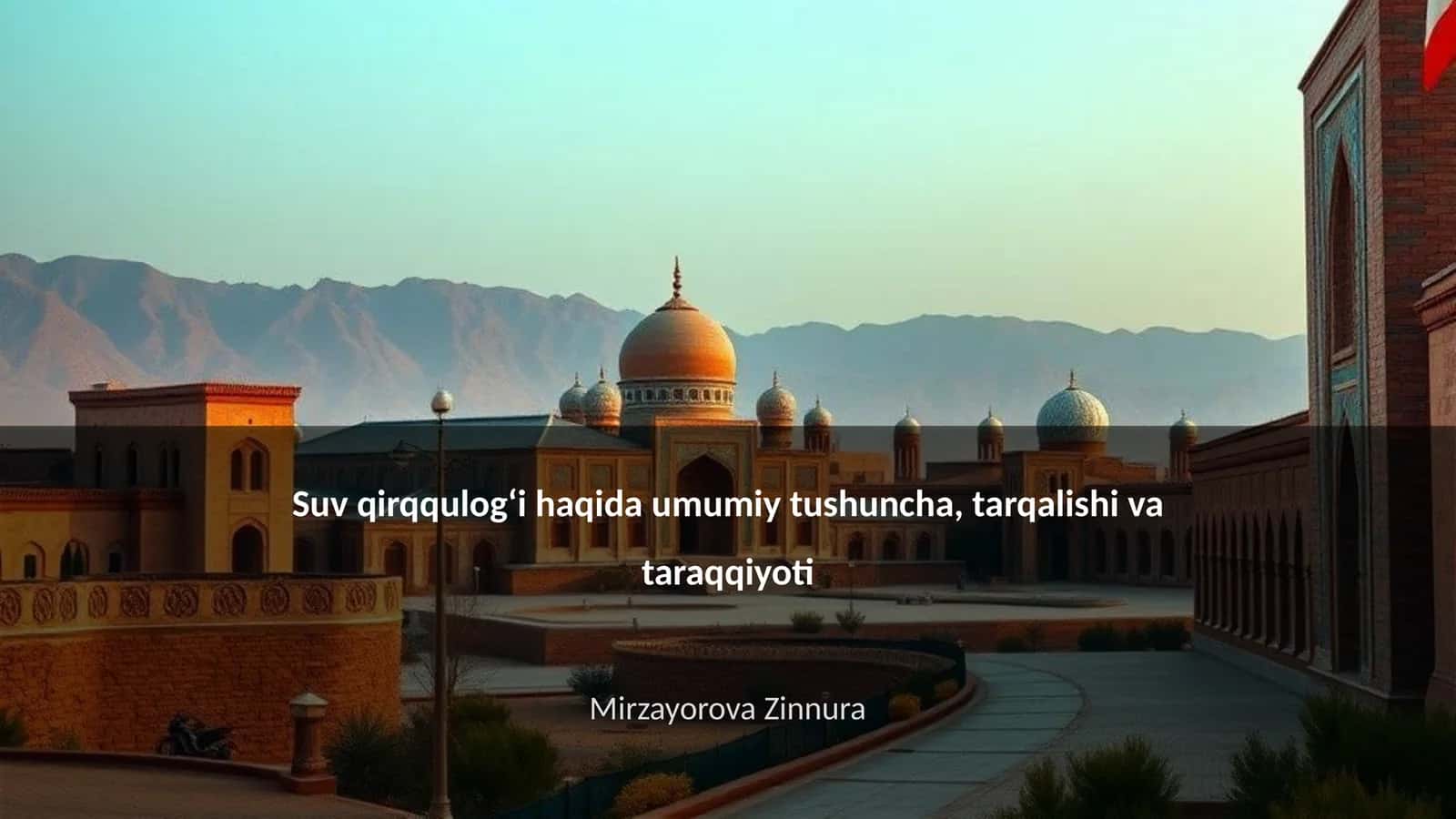 Suv qirqqulogʻi haqida umumiy tushuncha, tarqalishi va taraqqiyoti