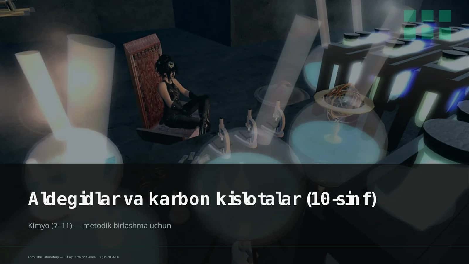 Aldegidlar va karbon kislotalar (10-sinf)