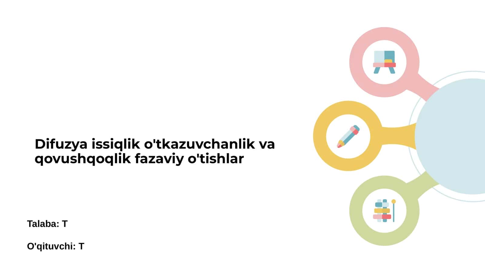 Issiqlik o'tkazuvchanlik va qovushqoqlik fazaviy o'tishlar