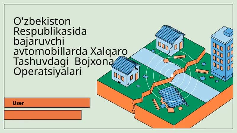Xalqaro Tashuvdagi Bojxona Operatsiyalari