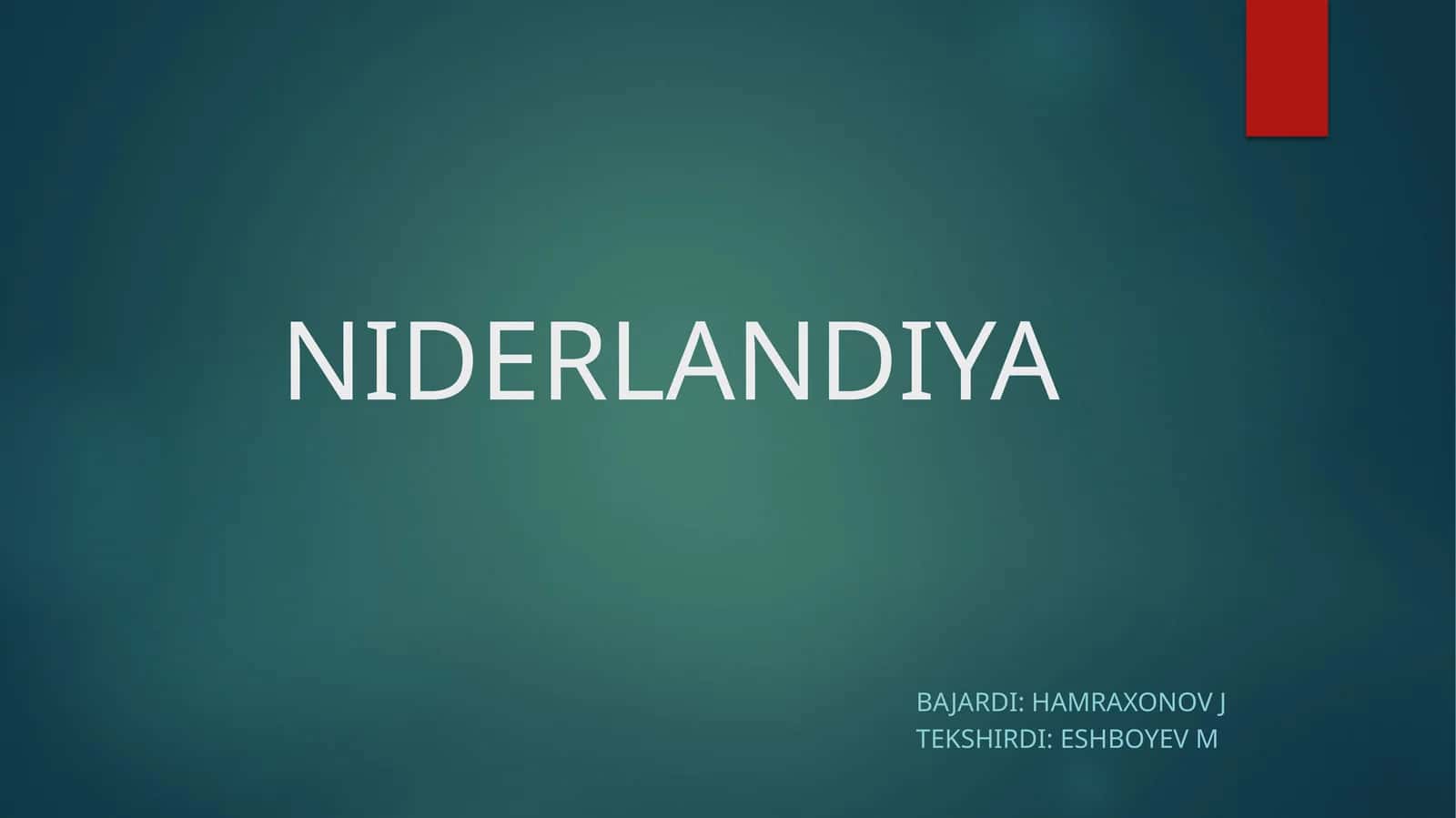 Niderlandiya