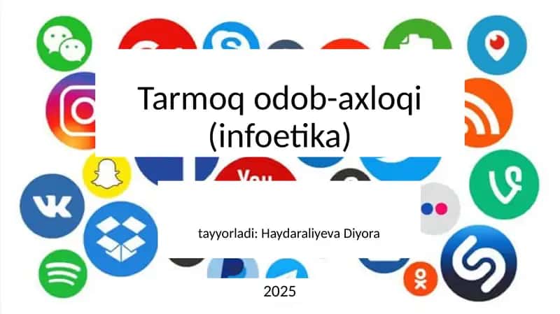 Tarmoq odob axloqi