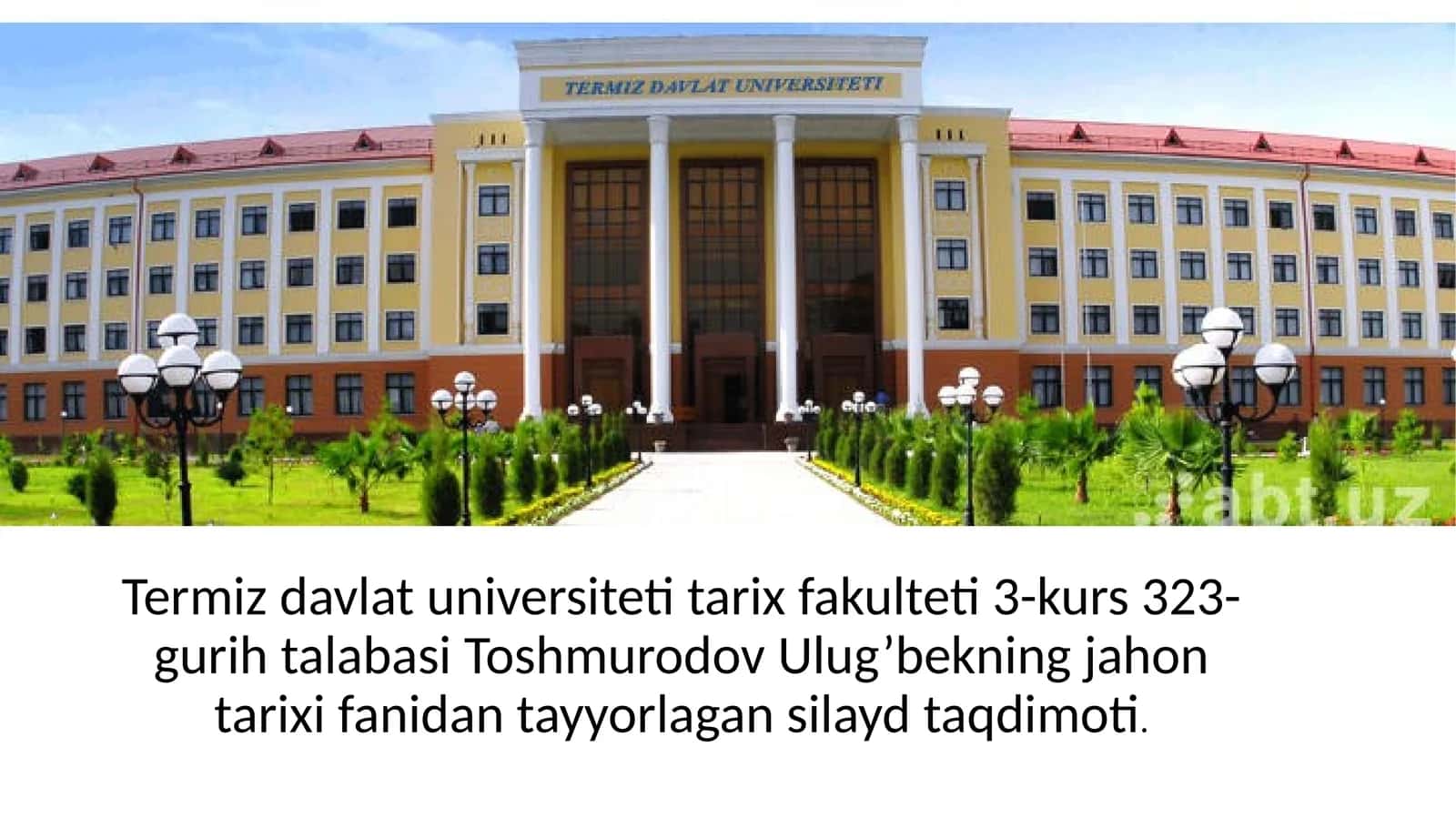 Yangi davr tushunchasi va uning tarixiy chegaralari